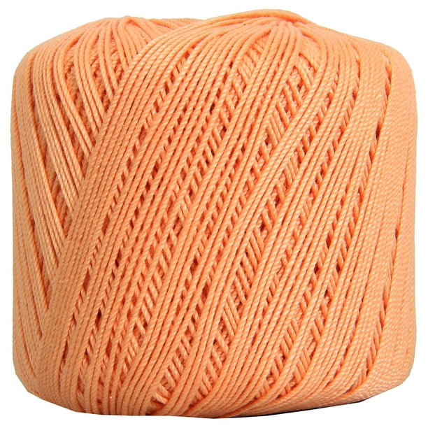 Threadart 100 Pure Cotton Crochet Thread SIZE 3 Color 17 APRICOT