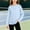 Blue, variant on OGLCCG Girls Athletic Long Sleeve Shirts Quick Dry Workout Performance T-Shirts Lightweight Kids Active Tees Size 3-15