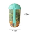 thumbnail image 2 of Saladier avec Fourchette et Couvercle, 2 of 5