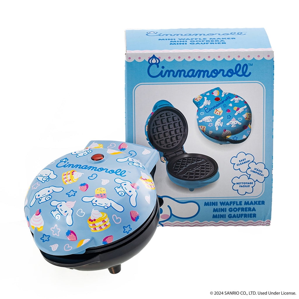 Uncanny Brands Hello Kitty Cinnamoroll Mini Waffle Maker - Walmart.com