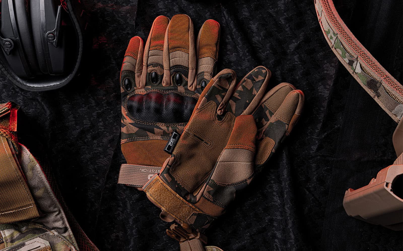 Motorcycle Gloves - Gray