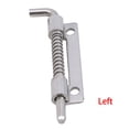 thumbnail image 3 of tooloflife 1/2/6/10 Pcs Stainless Steel Spring Latch Spring Loaded Latch Pin for Stable Doors Gates Left/Right Silver, 3 of 5