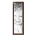 thumbnail image 2 of ArtToFrames 10" x 34" Cherry Picture Frame, 10x34 inch Red MDF Poster Frame (WOM-4084),  Pack, 2 of 7