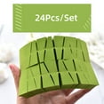 thumbnail image 3 of 4Pcs Makeup Wedges, Makeup Blenders Sponges, Soft Sponge Cosmetic Puff Small Wedge Shape, Latex Free Foam Sponges Powder Puff(24Pcs/Set, Multicolor), 3 of 5