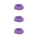 thumbnail image 5 of Qarigey 10 Uds. De bandas para el cabello mixtas, moño alto, ajustable, decorativa, alta elasticidad, coleta gruesa, accesorios para niñas, Type1 NO1, 5 of 6