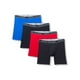 thumbnail image 1 of Calzoncillos tipo bóxer Tommy Hilfiger de algodón elástico para hombre, paquete de 4, 1 of 3