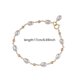 thumbnail image 4 of Elegante pulsera de perlas para las mujeres delicada cadena de metal con pequeñas perlas de joyería de moda para su delicada pulsera ajustable, 4 of 7