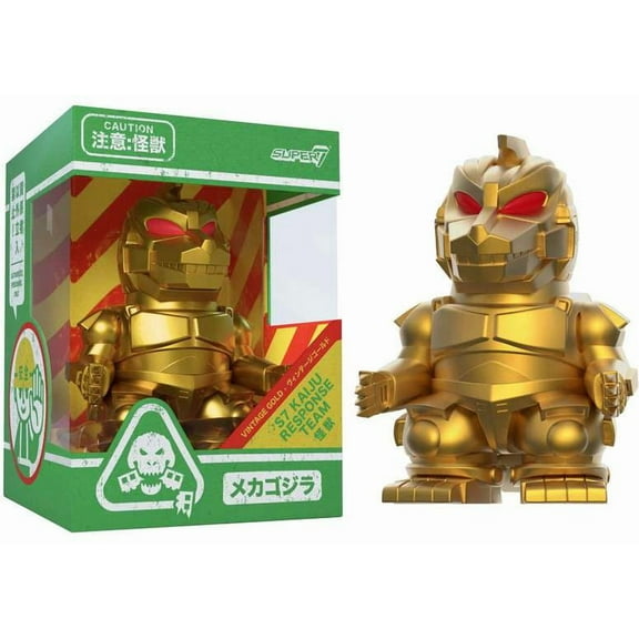 TOHO Fun! Fun! Mechagodzilla '93 Mascot Vinyl Toy (Gold Version)