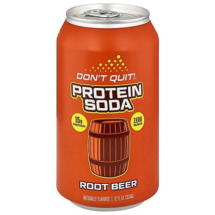 (Pack Of 12) Dont Quit Soda Protein Root Beer 12 Fo