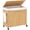 Natural, variant on Casa Pura Furniture Handwoven Water Hyacinth Laundry Hamper with Lid, Rolling Wicker Clothes Basket with Removable Liner, 1 / 2 / 3 Section Laundry Sorter for Bedroom, Bathroom or Laundry Room