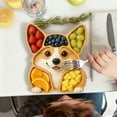 thumbnail image 6 of Corgi Themed Serving Platter Lover Novelty Tray For Holiday And Festive Ideal Party Dishware For Cheese Meats And Desserts 1pc, 6 of 7