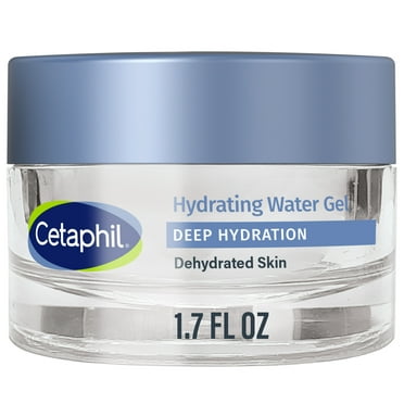 Cetaphil Deep Hydration Skin Restoring Water Gel 72 Hour Face Moisturizer, 1.7 fl oz