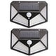 thumbnail image 4 of Solar Lights Outdoor 2 Pack 100LED Outdoor Solar Light with Motion Sensor 270 3 Modes Waterproof Outdoor Solar Lights Outdoor Solar Spot Lights for Ga, 4 of 5