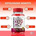 thumbnail image 5 of Ketologenic Keto ACV Gummies - Apple Cider Vinegar Supplement for Energy & Focus - Dietary Supplement Gummies with Apple Cider Vinegar Folate Vitamin B12 B6 Beet Root (60 Gummies), 5 of 5