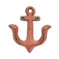 thumbnail image 4 of DecMode 4"W, 4"H Multi Colored Metal Single Hanger Anchor Wall Hook, 4-Pieces, 4 of 8