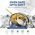 thumbnail image 4 of Granitestone 15 Pc Hammered Pots and Pans Set Non stick Cookware Set Pot and Pan Set Nonstick with Utensils, Induction Ready & Dishwasher Safe, Charleston Collection, 4 of 9