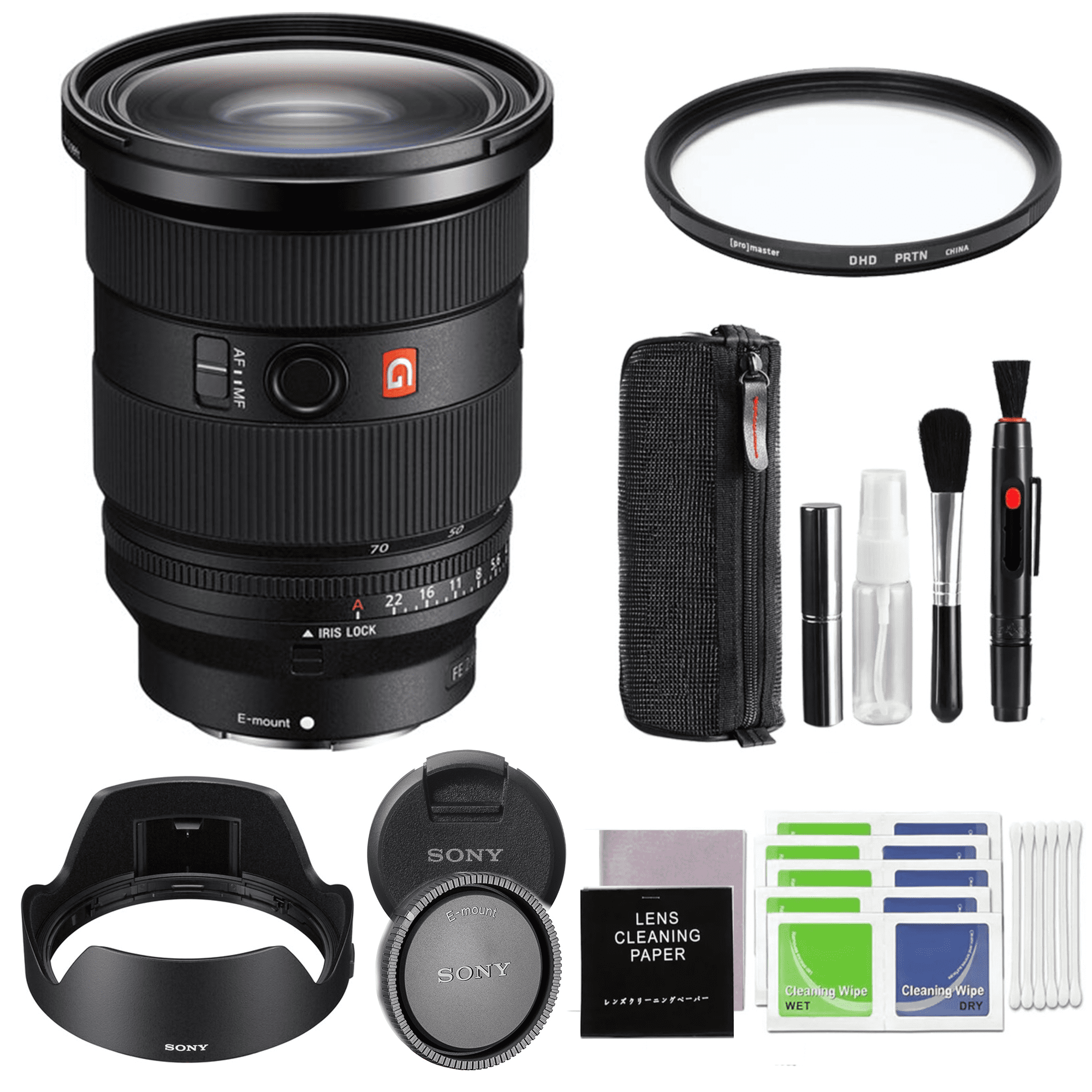 Sony FE 50mm F1.2 GM (SEL50F12GM) Full-Frame Lens Bundle with 72MM
