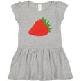 thumbnail image 3 of Inktastic Strawberry Fruit Girls Toddler Dress, 3 of 5