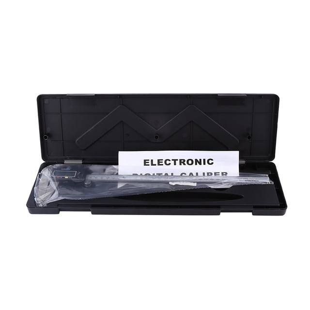 Calibrador A Vernier De 300 Mm Con Pantalla Digital Calibrador A Vernier Electrónico De Acero Inoxidable De 12 Pulgadas Herramienta De Medición Del Micrómetro De Precisión De 0,01 Mm Para Diseñadores Speravity TO002262-00