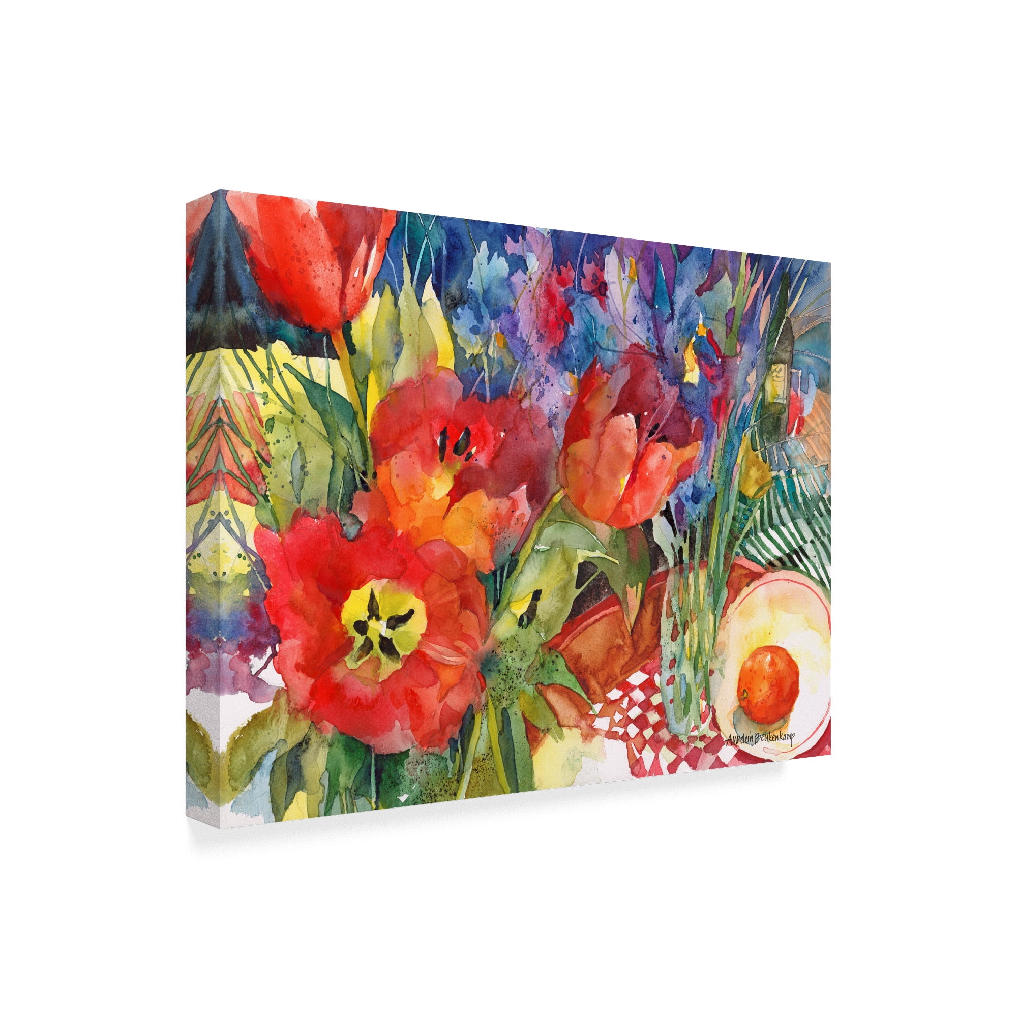 Trademark Fine Art 'Natures Bounty' Canvas Art by Annelein Beukenkamp
