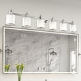 thumbnail image 3 of Livex Lighting - Middlebush - 6 Light Bath Vanity in New Traditional Style - 55, 3 of 10
