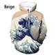 thumbnail image 3 of Sudadera con capucha con estampado 3D de pintura al óleo de Van Gogh para hombres y mujeres, sudadera holgada informal de gran tamaño, sudadera para hombre, 3 of 5