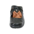 thumbnail image 2 of PEERAGE Casey Women Extra Wide Width Casual Leather Clog, 2 of 7