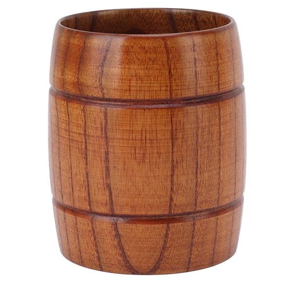 Taza De Cerveza De Madera, Evita Quemaduras Taza Para Beber De Madera Ergonómica 300 Ml Con Para Cocina Para Cerveza