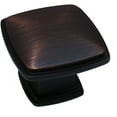 thumbnail image 2 of GlideRite 1-1/4 in. Square Cabinet Knob, Oil Rubbed Bronze, Pack of 25, 2 of 4