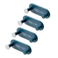 thumbnail image 1 of 4 piezas / paquete s adhesivos súper fuertes s de pared de plástico ABS resistente a corrosión para puertas de cocina, baño y of Azul Macarena Ganchos autoadhesivos, 1 of 8