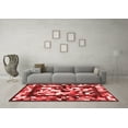 thumbnail image 3 of Ahgly Company Indoor Rectangle Abstract Red Contemporary Area Rugs, 8' x 10', 3 of 4