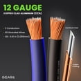thumbnail image 4 of Cable de altavoz calibre 12, cable de altavoz de 100 pies para audio de coche, cine en casa, CCA, ne, 4 of 10