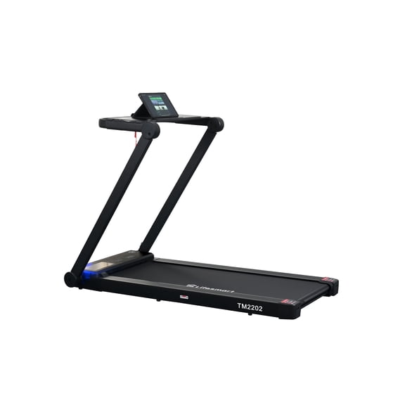 Lifesmart TM2202 Denise Austin 3-in-1 Portable Walking Pad Treadmill | Work, Walk & Jog Station | Foldable Portable Walk Pad with Desk Tabletop, 2.5HP Quiet & Compact Treadmill for Home/Office