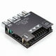 thumbnail image 2 of Módulo Amplificador de Potencia para Receptor de Audio de 2.1 Canales | Salida de Subwoofer Estéreo Hifi | 50 W X 2 + 100 W | Bluetooth y Entrada Aux | 12 V-24 V | Inglés Americano, 2 of 7