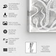 thumbnail image 4 of Wynwood Studio Animals Wall Art Canvas Prints 'Octopus Watercolor' Sea Animals - Gray, White, 4 of 5