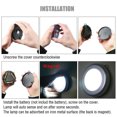 thumbnail image 6 of Battery Operated Motion Sensor Light Indoor, LED Closet Lights, Battery Night Light Wireless, Stick on Wall Lamps for Pantry, Cabinet, Wardrobe, Kitchen, Stairs, Steps, Hallway, 6 of 9