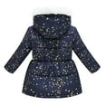 thumbnail image 3 of WOYY Toddler Girls Winter Coat Windproof Zipper Warm Hooded Jacket, Sizes 2-3T, 3 of 6