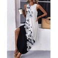 thumbnail image 3 of Vestido de verano Zeagoo 2025 vestido de verano con estampado de flores para mujer, 3 of 5