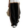 thumbnail image 7 of Edvintorg Wide Leg Lounge Pants for Women Plus Size Fashion Elastic Waisted Casual Loose Trouser with Pockets Women's Clothes Army Green XXXL, 7 of 7