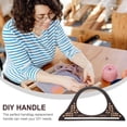 thumbnail image 4 of MasteelfCA 2 Pcs DIY Handbag Handles Delicate Bag Handles Pouch Bag Handle Bag Accessories, 4 of 8