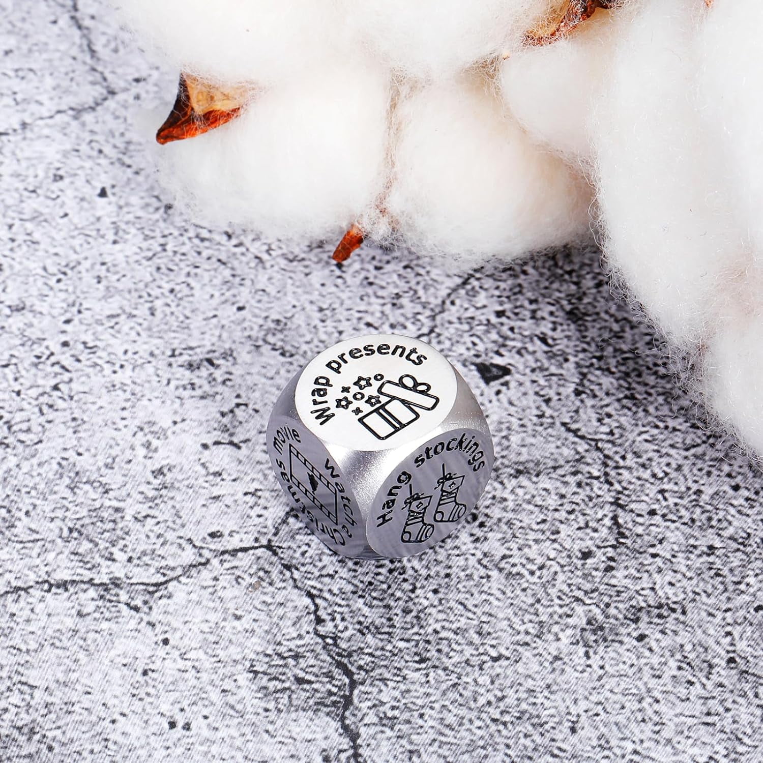 Couple Date Night Gifts for Anniversary Movie Decider Dice Ideas for Girlfriend Boyfriend Valentines Day Gifts Women Men Christmas Birthday Gifts Wife Husband 11th Anniversary Wedding Gift for Her Him