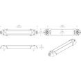 thumbnail image 1 of Lumitec Lampe de Travail 101545 Mini Rail2; 4 Watts/330 Lumens; LED Rouge/vert/bleu/blanc; 10 à 30 Volts DC; Finition Brossée; Certifié CE/UL, 1 of 5