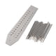 thumbnail image 4 of Juego de machos y terrajas para relojeros, placa de tornillo para joyeros, 0,7 mm - 2 mm, herramienta compacta para relojeros, juego de machos y terra, 4 of 9