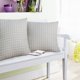 thumbnail image 5 of Juego de Fundas de Almohada de Seda de Hielo | 2 Fundas Cuadradas de Poliéster con Textura Fresca | Funda Desmontable y Lavable para Almohada de Sofá y Cintura | Almohada Desmontable para Cama, 5 of 7