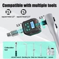 thumbnail image 2 of Adaptador de torque digital XLIT 1/2 con ± 2% de precisión de 15 a 295 pies/libra, 2 of 7
