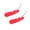 Red, variant on Reliability Ice Skate Lace Tightener with Ergonomic Handle and Stable Hook for Hockey Player and Ice Skaters