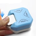 thumbnail image 4 of NAOJIE Paper Corner Rounder 3 in 1 (R4mm+R7mm+R10mm),Punches for Crafts,Cutter,Envelope Punch Board,Hole Puncher,Laminate,DIY Projects,Photo Cutter,Card Making Scrapbooking and Journaling(Blue), 4 of 4