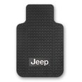 thumbnail image 2 of Plasticolor Tapis de Sol 001521R01 Logo Jeep; Noir; Caoutchouc; 2 Pcs, 2 of 2