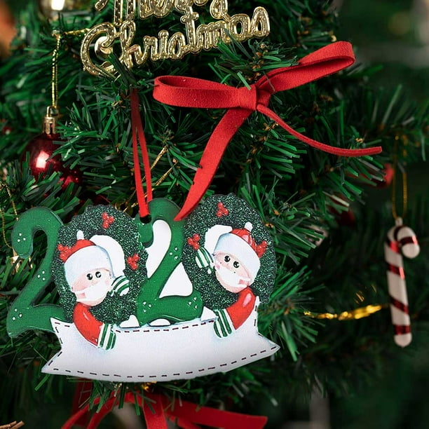 Fiudx Liquidación De Ahorros De Verano Adornos Navideños Personalizados De Familia Sobrevivida 2020