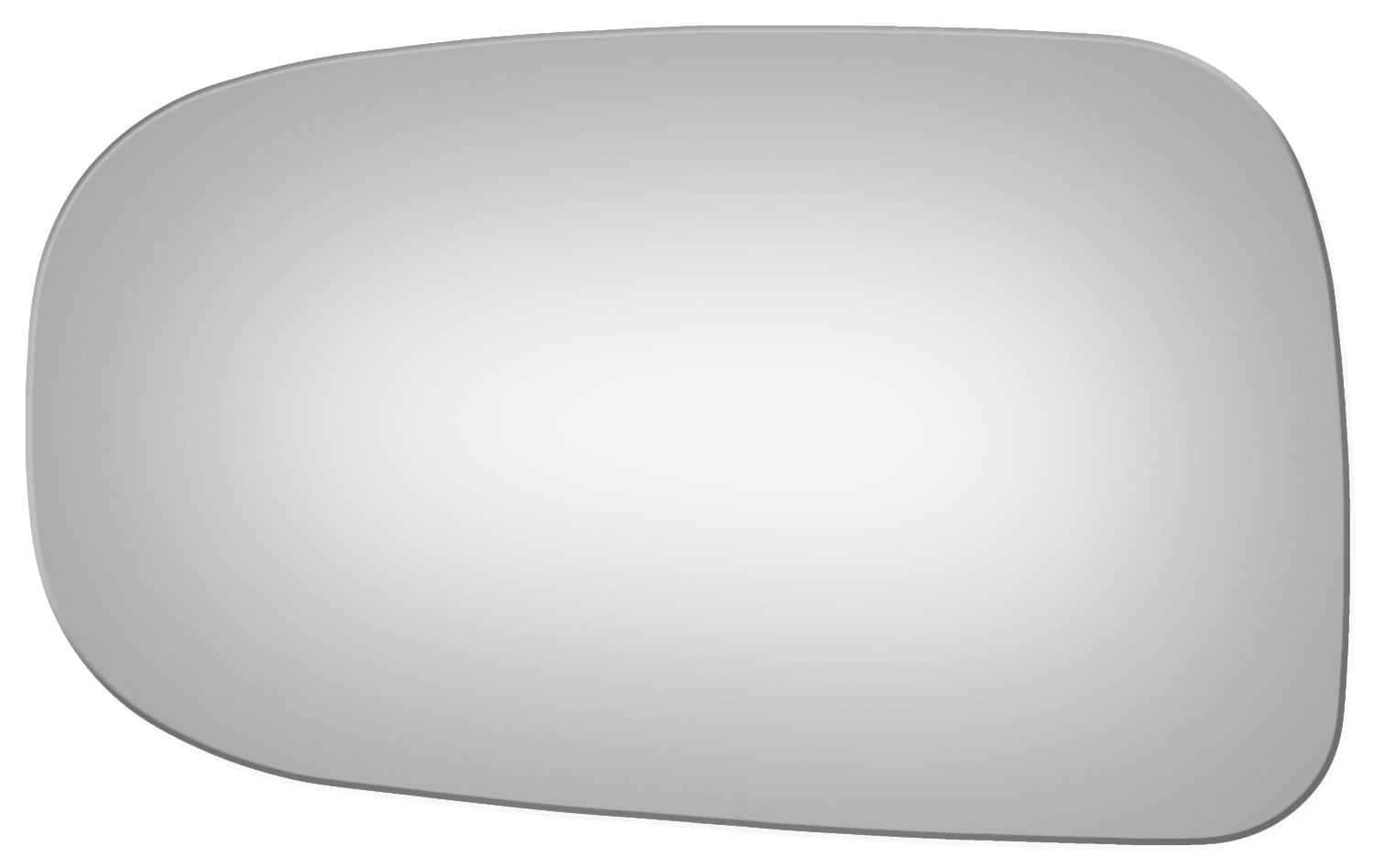 Burco Side View Mirror Replacement Glass - Clear Glass - 2278